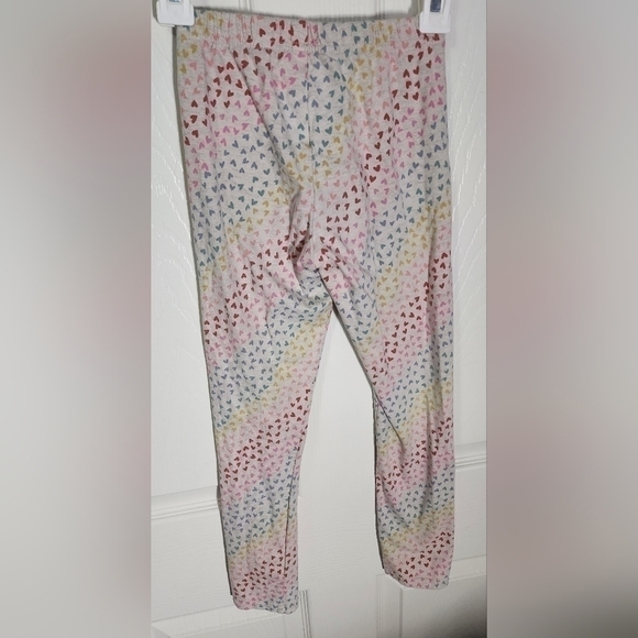 Old Navy Rainbow Hearts Girls Stretch Legging - Picture 2 of 9